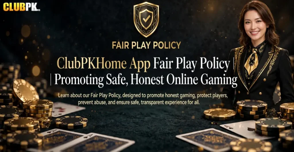 ClubPKHome App Fair Play Policy